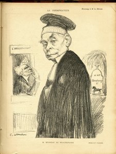 Illustration von Charles Leandre (1862-1934) in Le Rire