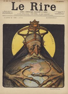 Rothschild, Illustration für Le Rire