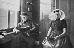 Ein Niederländer und seine Frau, 1912 von Charles Lefebure
