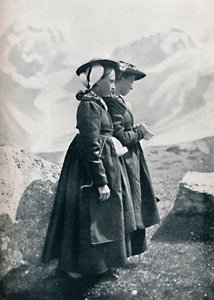 Zwei Schweizer Frauen, 1912 von Charles Lefebure