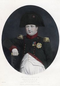 Letztes Porträt von Napoleon an Bord der Bellerophon von Charles Lock Eastlake