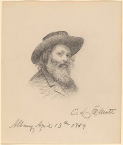 Porträt des Künstlers Asa W. Twitchell von Charles Loring Elliott