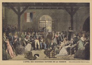 Die letzten Opfer der Schreckensherrschaft im Gefängnis von Saint-Lazare von Charles Louis Lucien Muller