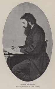 George Macdonald (s/w Foto) von Charles Lutwidge Dodgson