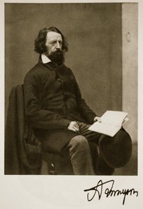 Alfred, Lord Tennyson, 28. September 1857 von Charles Lutwidge Dodgson