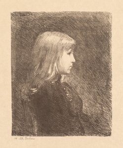 Junge Dame Jeune Fille, 1892 von Charles Marie Dulac