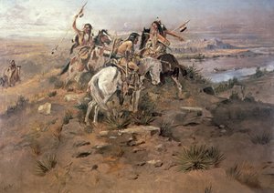 Indianer entdecken Lewis und Clark