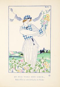 Et Puis Voici Mon Coeur ?, aus einer Sammlung von Modeplatten von Charles Martin