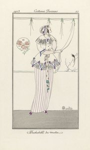Morgenkleid, aus Costumes Parisiens, veröffentlicht 1913