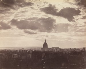 [Wolkenstudie über Paris] von Charles Marville