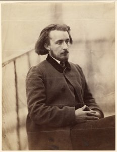 Porträt von Charles Delahaye von Charles Marville