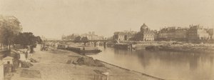 Die Seine vom Pont du Carrousel in Richtung Notre Dame