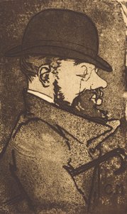 Henri de Toulouse-Lautrec, 1890 von Charles Maurin