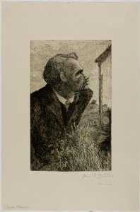 Porträt von François Claudius Ravachol von Charles Maurin