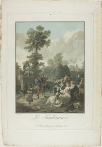 Das Tamburin von Charles Melchior Descourtis