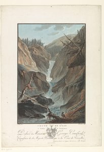 Wasserfall des Flusses Aare