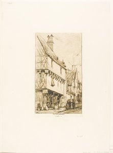 Ein altes Haus in Bourges