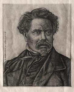 Benjamin Fillon, Schriftsteller, 1862 von Charles Meryon