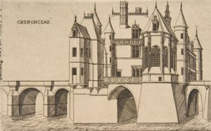 Château de Chenonceau, Nr. 2 von Charles Meryon