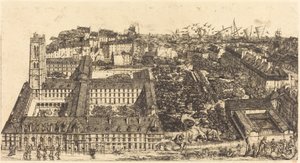 Collège Henri IV, Paris, oder Lycée Napoléon von Charles Meryon