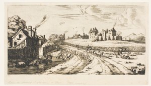 Eingang zum Vorort Saint-Marceau, Paris von Charles Meryon