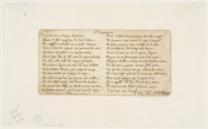 Die Hoffnung (Verse als Begleitung zu Pont-au-Change) von Charles Meryon