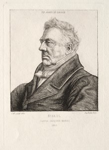 L. J. Marie Bizeul, ein bretonischer Archäologe von Charles Meryon