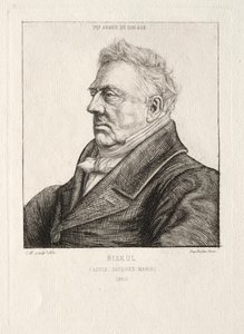 L. J. Marie Bizeul, ein bretonischer Archäologe, 1860-1861 von Charles Meryon