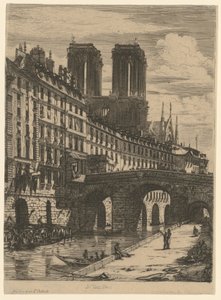 Die kleine Brücke von Charles Meryon