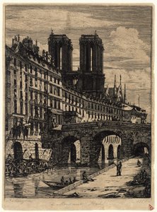 Die kleine Brücke von Charles Meryon
