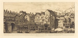 Ansicht der Stadt Paris gegen Ende des XVII. Jahrhunderts von Charles Meryon