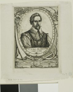 Porträt von René de Laudonnière Sablais (de Burdigale)