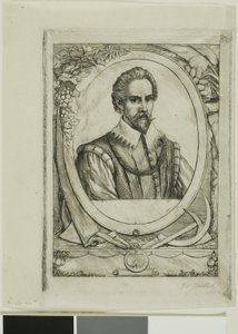 Porträt von René de Laudonnière Sablais (de Burdigale) von Charles Meryon