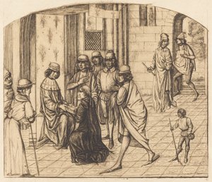 Präsentation des Valerius Maximus an König Ludwig XI. von Charles Meryon