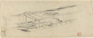 Studie für "Le Petit Pont"