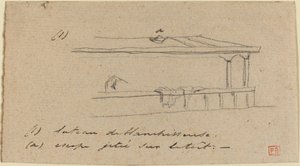 Studie für "Le Petit Pont"