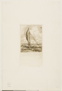 Schnellsegelnde Proa, Mulgrave-Archipel, Ozeanien von Charles Meryon