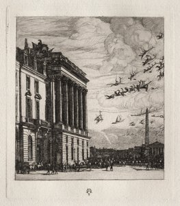 Das Admiralität, Paris von Charles Meryon