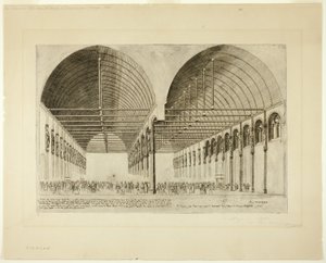 Das Vorzimmer des Palais de Justice, Paris