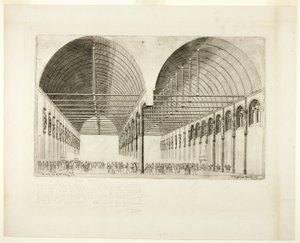 Das Vorzimmer des Palais de Justice, Paris
