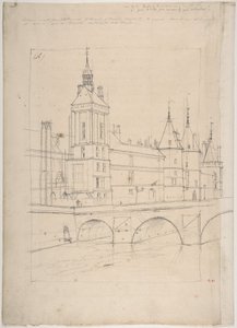 Der Uhrturm von Charles Meryon