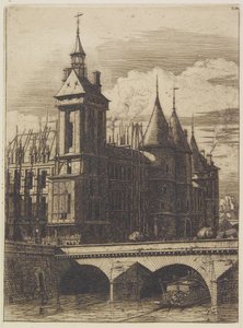 Der Uhrturm von Charles Meryon