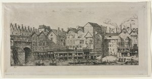 Ansicht eines Teils der Stadt Paris gegen Ende des 17. Jahrhunderts, 1861