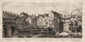 Ansicht eines Teils der Stadt Paris, gegen Ende des 17. Jahrhunderts, 1861