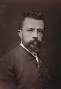 Album Artistique et Biographique, 5me année, Salon 1885; Porträt des belgischen Malers Évariste Carpentier (1845-1922)