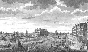 Das Admiralitätsbüro, Amsterdam, Holland, ca. 1778 von Charles Middleton