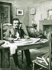 Poe bei der Arbeit unter Catalinas Auge