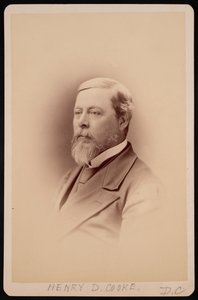 Porträt von Henry David Cooke 1825-1881, vor 1881 von Charles Milton Bell