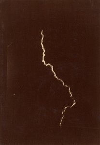 [Spirale des Blitzes in einem Gewitter], 12. Mai 1886
