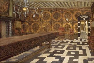 Ein Raum im Musée Plantin, Antwerpen